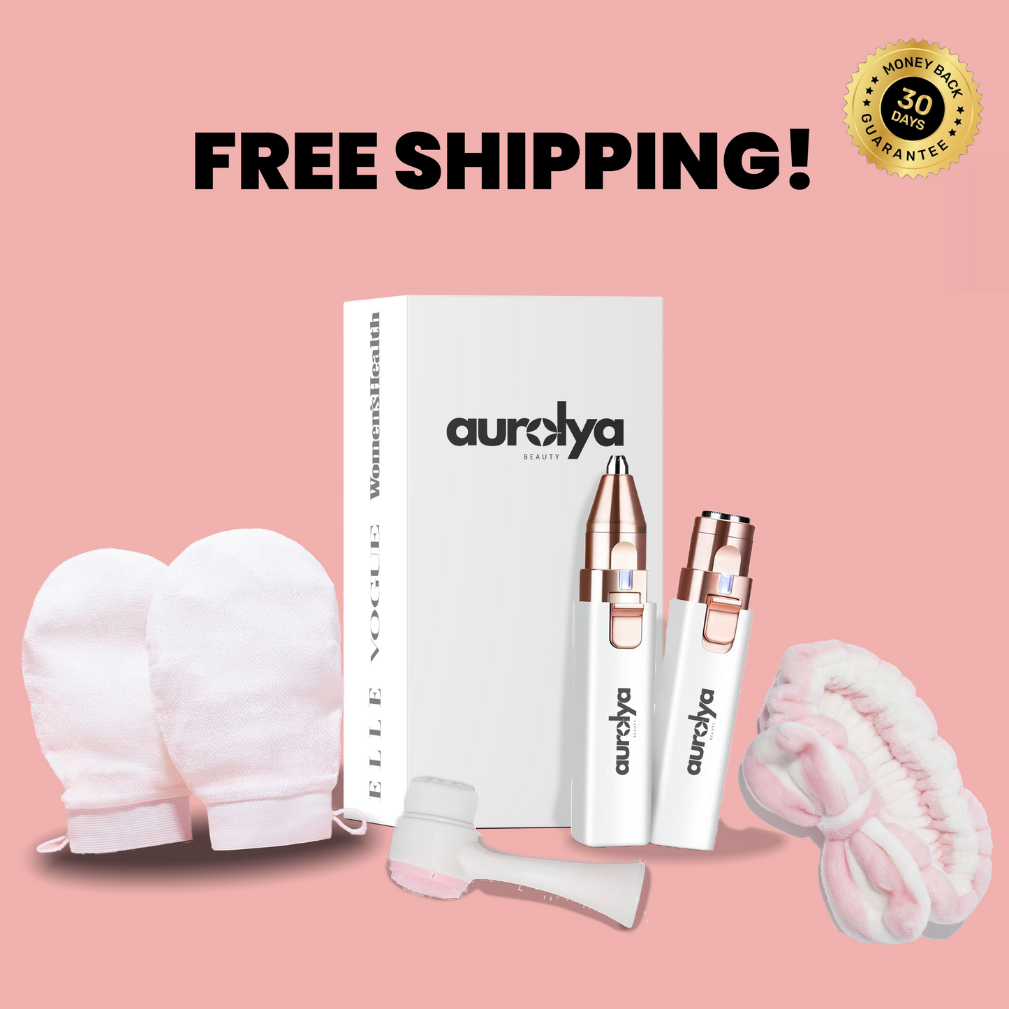 AUROLYA painless Eyebrow & Facial Hair remover